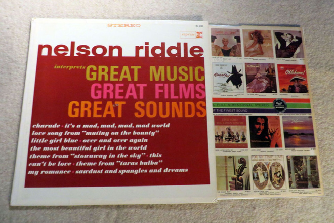 NELSON RIDDLE: Interprets Great Music... LP  (1964 USA)