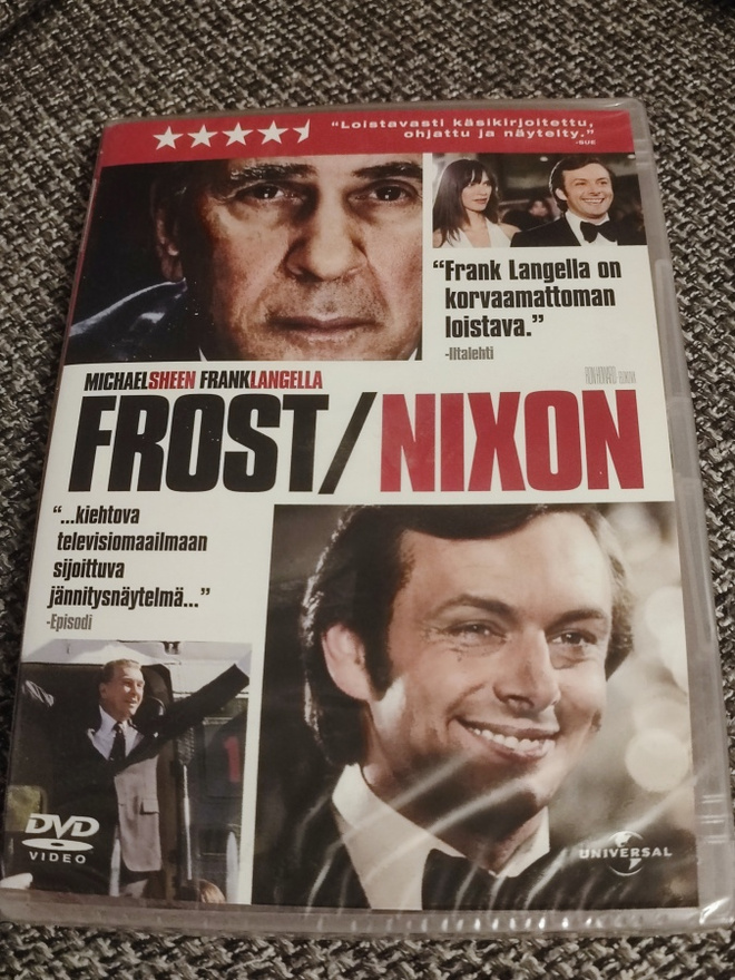 Frost / Nixon UUSI Michael Sheen Frank Langella