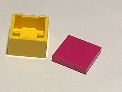 Lego Friends pieni säilytyslaatikko +kansi