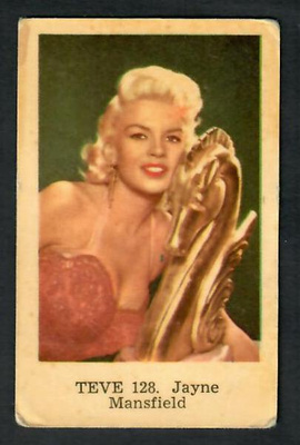 Keräilykuva - Jayne Mansfield TEVE 128.