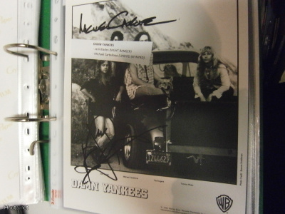 DAMN YANKEES B/W PROMOKUVA KAHDELLA NIMMARILLA