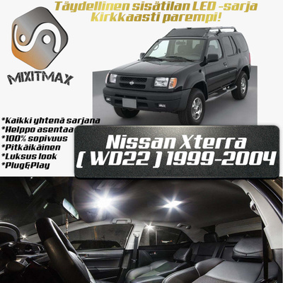 Nissan Xterra (WD22) Sisätilan LED-sarja 5-osain
