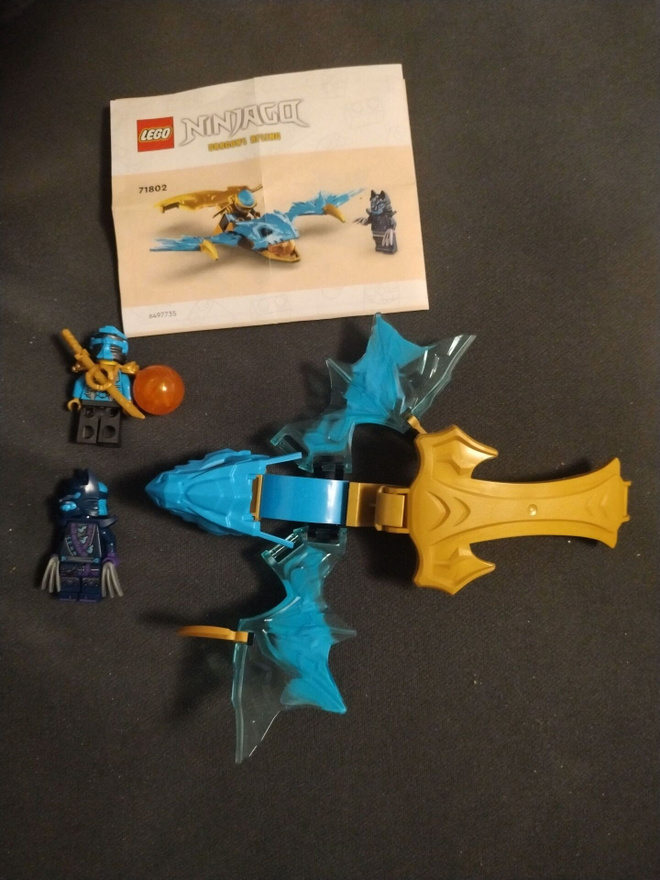 Lego ninjago dragon's rising 71802