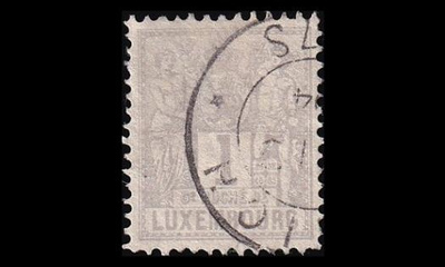Luxemburg 45D o Allegoria 1 C (12½) (1882)