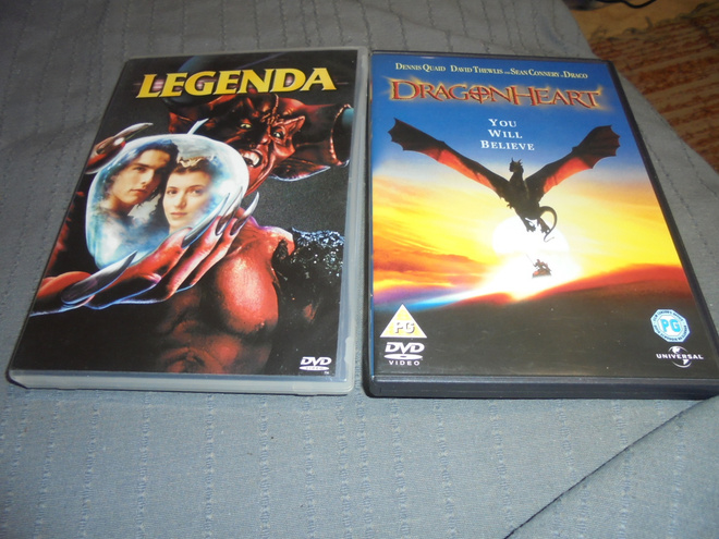 DVD Legenda & DragonHeart