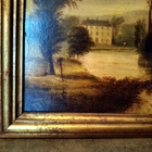 Upea öljymaalaus "Linna joenvarressa", 1800-l. - pikkukuva 4