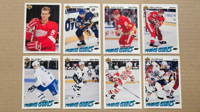 1991-92 Upper Deck Hockey (NHL, CC, WJC)