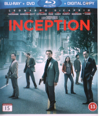 blu-ray + dvd, Inception [jännitys, toiminta]