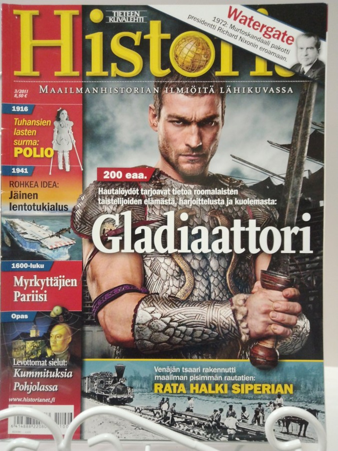 Historia lehti 3 2011 Tieteen Kuvalehti