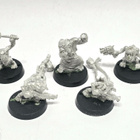 WH40K - Ork Runtherd Spaver + 4kpl Grots [A4] - pikkukuva 1