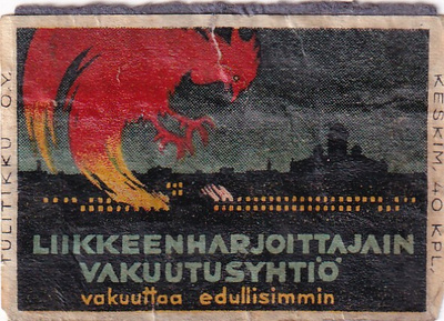 Liikkeenhaarjottajain Vakuutusyhtiö, Tulitikku Oy .  s103
