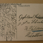 Spenrath: Korsu metsän suojassa (Itärintama), Kenttäp. 1917 - pikkukuva 2