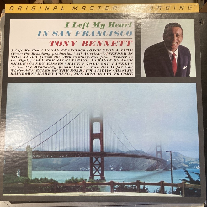Tony Bennett - I Left My Heart In San Francisco (US/2011) LP