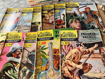 KUVITETTUJA KLASSIKKOJA 11kpl