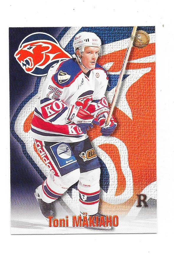 1998-99 CardSet #47 Toni Mäkiaho  HIFK