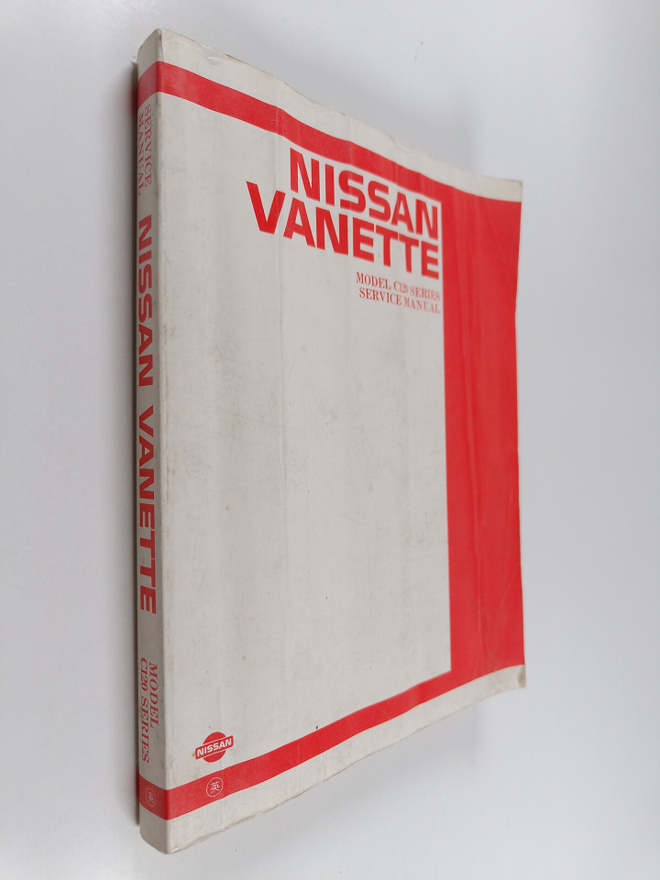 Nissan Vanette - Model C120 Series Service Manual