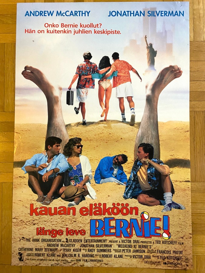 Vanha elokuvajuliste: Kauan eläköön Bernie!