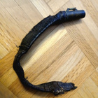 Vanha ruutipussi nahkaa - pikkukuva 1