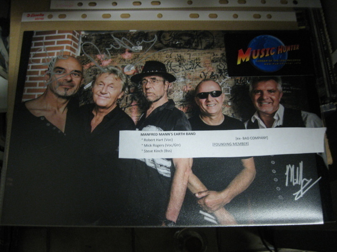 MANFRED MANN'S EARTH BAND - PROMOKUVA KOLMELLA NIMMARILLA