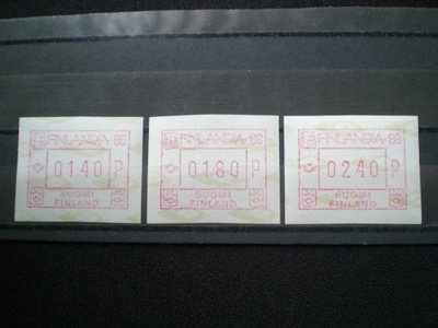 ATM-sarja ATM4 postituoreena 4.1.1988 - LaPe 9 €
