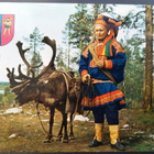Napapiiri -kuvaleima Lappi-kortilla 1977 - pikkukuva 3