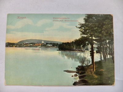 VANHA Postikortti Kuopio Kulk 1918