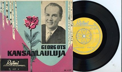 Georg Ots Kansanlauluja 7" EP  1958