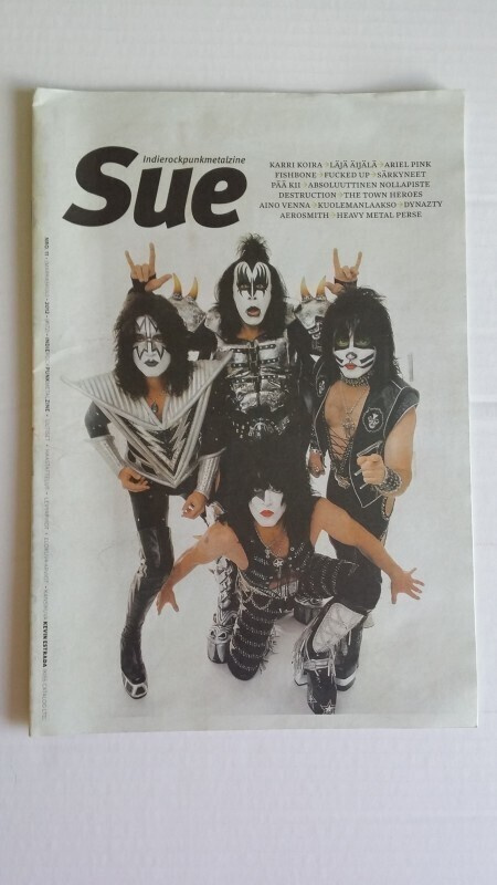 Kiss Sue lehti 2012