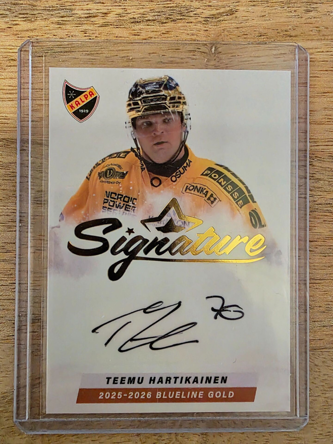 SIGNATURE GOLD Teemu Hartikainen/Kalpa