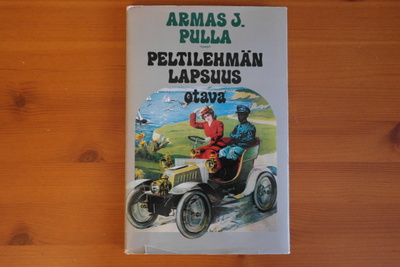 Armas J.Pulla:Peltilehmän lapsuus.1.P.1972.Sid.