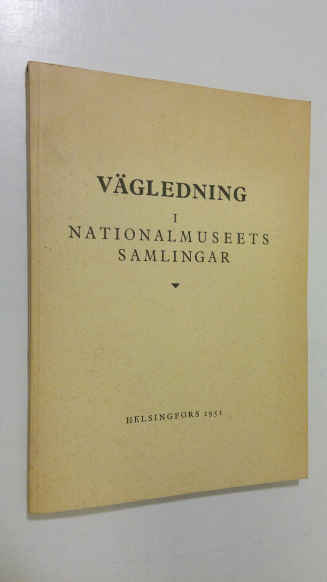Vägledning i nationalmuseets samlingar (1951)