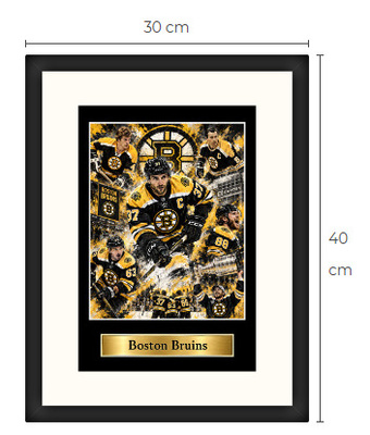 Uusi Boston Bruins NHL art print Limited Edition