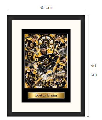 Uusi Boston Bruins NHL art print Limited Edition
