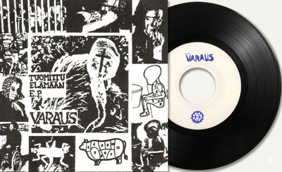 VARAUS - Tuomittu elämään 7” EP (uusintapainos)