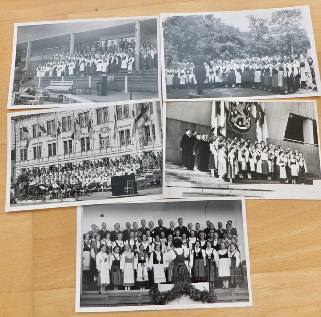 5 VANHAA Valokuvaa Hamina 1950-l