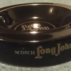Vintage Long John Scotch Whisky Large ceramic Ashtray Black - pikkukuva 3