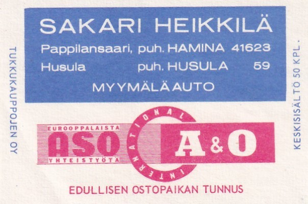 Hamina, Husula. Sakari Heikkilä A&O   7/13
