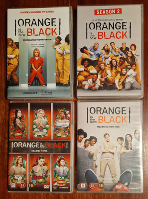 ORANGE is the new BLACK - Kaudet 1 - 4 - DVD boxit
