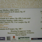 Sibelius : Violin Concerto Sinding : Violion Concerto 1 CD - pikkukuva 2