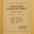 Vanha linja-autojen aikataulu - pikkukuva 1