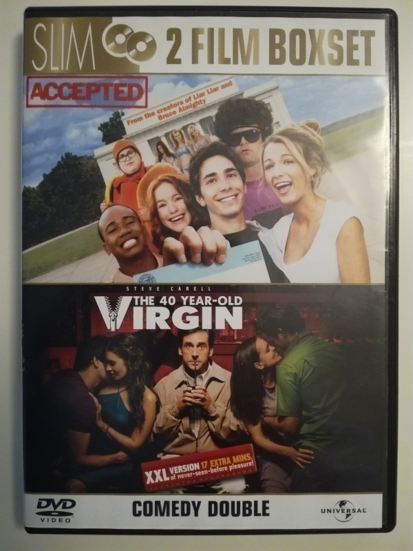 Accepted ja The 40 year old Virgin - DVD