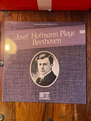 Beethoven - Josef Hoffmann Plays Beethoven lp