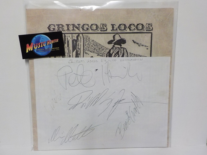 GRINGOS LOCOS - S/T M-/M- LP + KOKO BÄNDIN NIMMARIT!