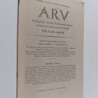 Arv : Tidskrift för Nordisk Folkminnesforskning = Journal... - pikkukuva 1