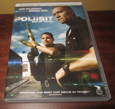 Poliisit end of watch dvd