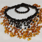 Erilainen Meripihka kaulakoru Baltic Amber itämeren Meripihk - pikkukuva 1