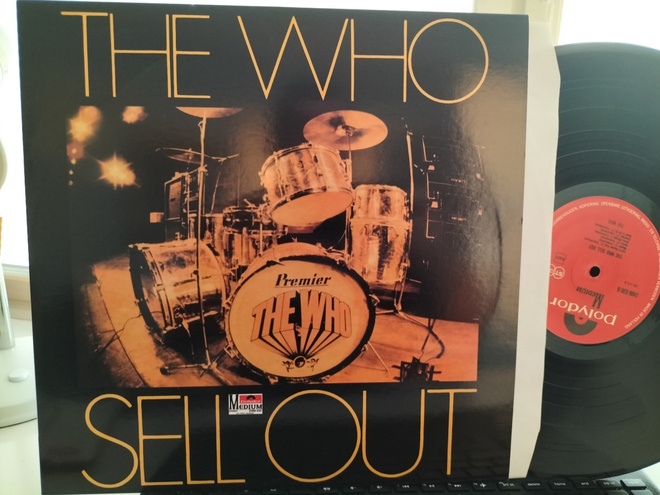 THE WHO, The Who sell out, LP HOL -12  UPEA & RARE !!