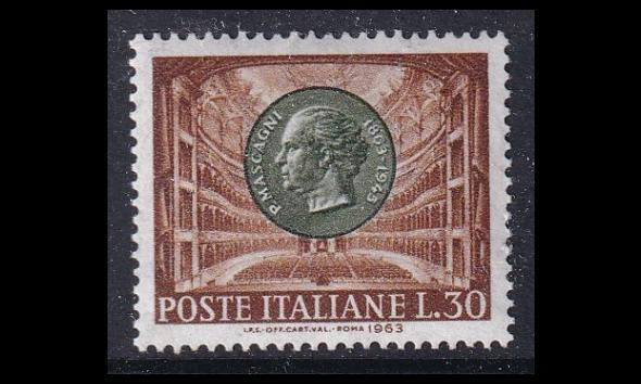 Italia 1156 ** Pietro Mascagni (1963)