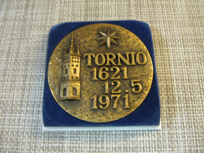 Tornio 1621 12.5. 1971 mitali /Ensiö Seppänen-71.
