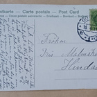 Lapsi ikkunassa, kukko, kanoja, tipuja, munia, p. 1911 - pikkukuva 2